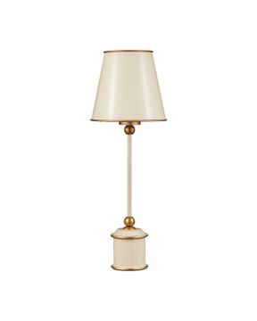 Daphne Ivory Cordless Table Lamp by Currey and Company - view 3