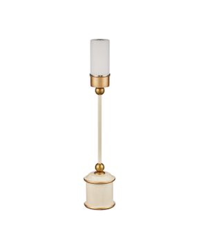 Daphne Ivory Cordless Table Lamp by Currey and Company - view 6