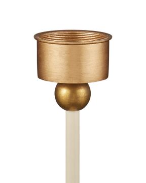 Daphne Ivory Cordless Table Lamp by Currey and Company - view 7