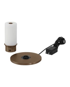 Daphne Ivory Cordless Table Lamp by Currey and Company - view 9