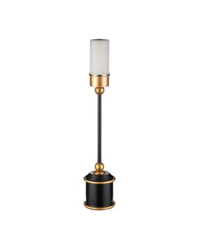 Daphne Black Cordless Table Lamp by Currey and Company - view 6