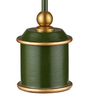 Daphne Green Cordless Table Lamp by Currey and Company - view 2