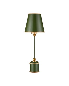 Daphne Green Cordless Table Lamp by Currey and Company - view 3