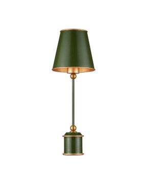 Daphne Green Cordless Table Lamp by Currey and Company - view 4