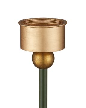 Daphne Green Cordless Table Lamp by Currey and Company - view 7
