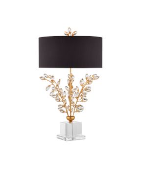 Forget-Me-Not Gold Table Lamp by Currey and Company - view 3