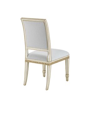 Ines Ivory Chair, Prim & Proper Mist by Currey and Company - view 6