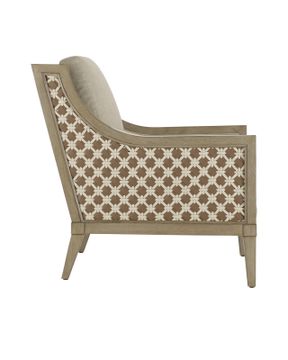 Bramford Light Wheat Armchair, Finn Natural by Currey and Company - view 4