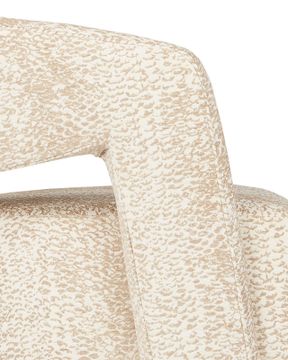 Maren Swivel Armchair, Wild Natural Instinct Natural by Currey and Company - view 2