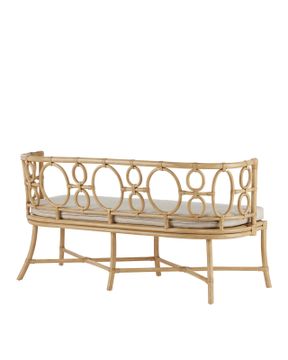 Tegal Natural Bench, Finn Natural by Currey and Company - view 4