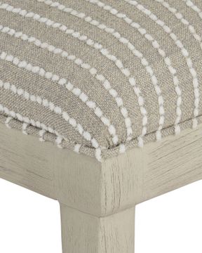 Norene Gray Chair, Demetria Parchment by Currey and Company - view 3