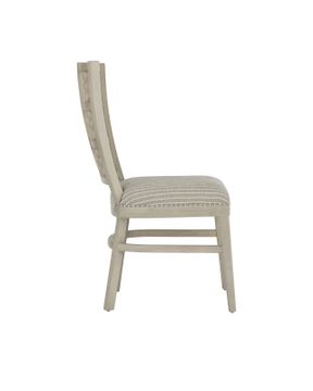 Norene Gray Chair, Demetria Parchment by Currey and Company - view 5