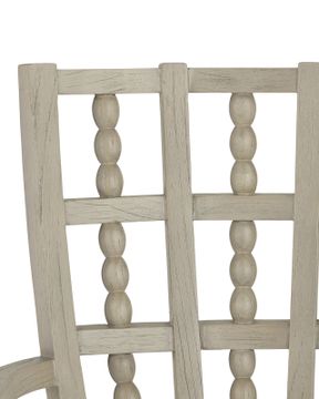 Norene Gray Armchair, Demetria Parchment by Currey and Company - view 2