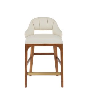 Inga Counter Stool, Endurance Sand by Currey and Company - view 5