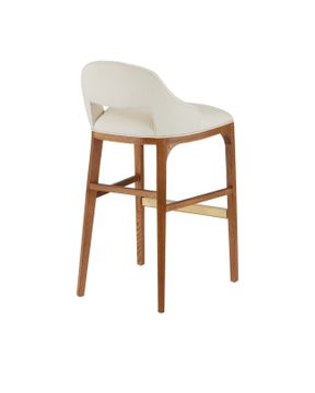 Inga Bar Stool, Endurance Sand by Currey and Company - view 5