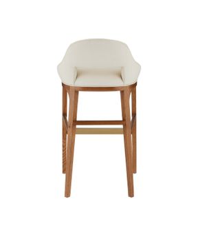 Inga Bar Stool, Endurance Sand by Currey and Company - view 6