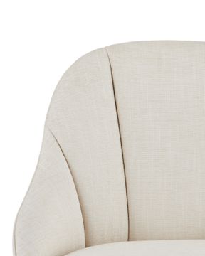 Inga Dining Chair, Adena Parchment by Currey and Company - view 2