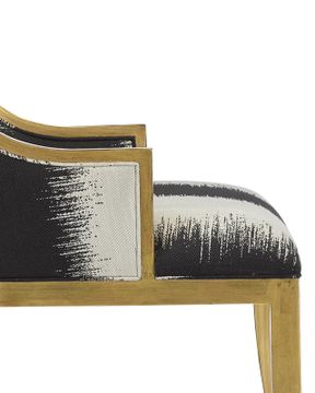 Garson Gold Armchair, Otunga Kona by Currey and Company - view 2