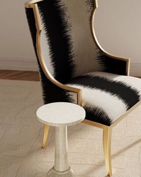 Garson Gold Armchair, Otunga Kona by Currey and Company - view 8