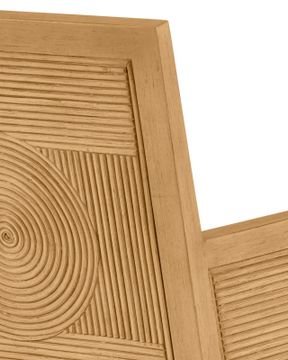 Santos Sea Sand Armchair, Liller Malt by Currey and Company - view 2