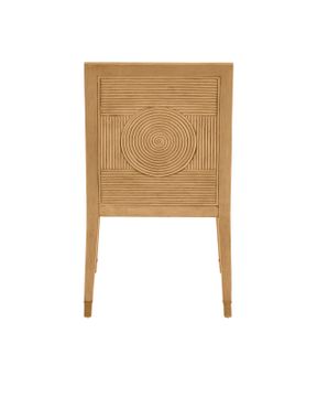 Santos Sea Sand Side Chair, Liller Malt by Currey and Company - view 9