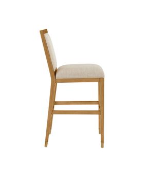 Santos Sea Sand Bar Stool, Liller Malt by Currey and Company - view 7