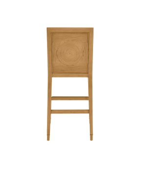 Santos Sea Sand Bar Stool, Liller Malt by Currey and Company - view 9