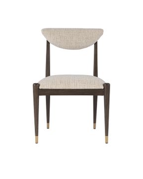Arlan Coffee Side Chair, Busio Desert by Currey and Company - view 4