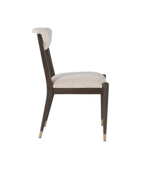 Arlan Coffee Side Chair, Busio Desert by Currey and Company - view 5