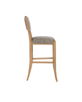 Melanie Blonde Bar Stool, Liller Tortoise by Currey and Company - view 5
