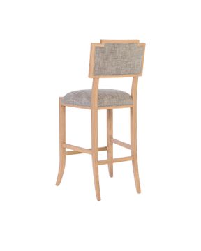 Melanie Blonde Bar Stool, Liller Tortoise by Currey and Company - view 6