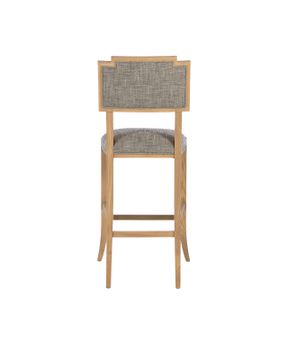 Melanie Blonde Bar Stool, Liller Tortoise by Currey and Company - view 7
