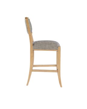 Melanie Blonde Counter Stool, Liller Tortoise by Currey and Company - view 5