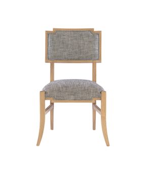 Melanie Blonde Side Chair, Liller Tortoise by Currey and Company - view 4