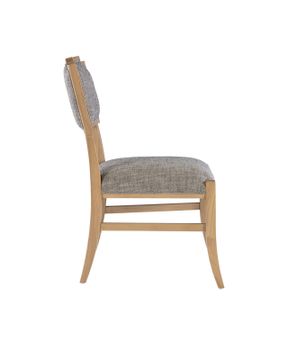 Melanie Blonde Side Chair, Liller Tortoise by Currey and Company - view 5