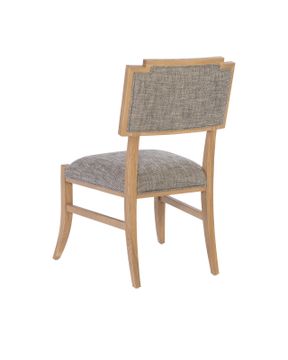 Melanie Blonde Side Chair, Liller Tortoise by Currey and Company - view 6