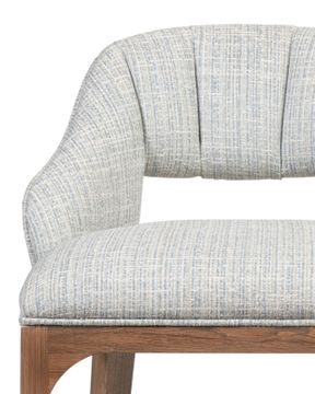 Inga Chair, Greenlight Powder by Currey and Company - view 2