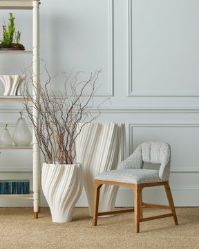 Inga Chair, Greenlight Powder by Currey and Company - view 3