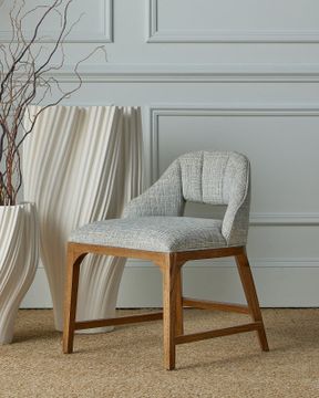 Inga Chair, Greenlight Powder by Currey and Company - view 4