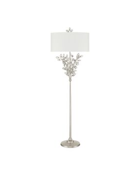 Forget-Me-Not Silver Floor Lamp by Currey and Company - view 5