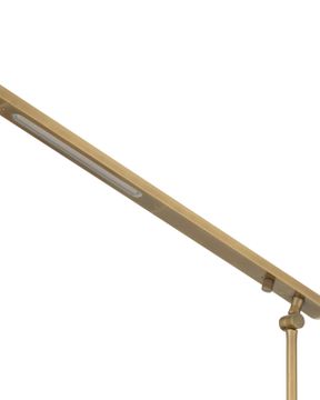 Hanford Brass Floor Lamp by Currey and Company - view 2