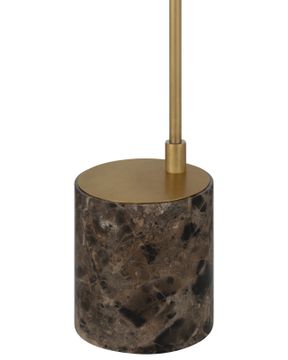 Hanford Brass Floor Lamp by Currey and Company - view 5