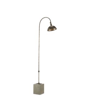 Finstock Bronze Floor Lamp by Currey and Company