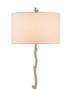 Beaujon Gray Floor Lamp by Currey and Company - view 2