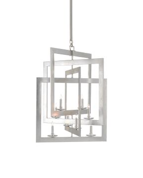 Middleton Large Silver Chandelier by Currey and Company