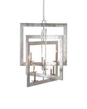 Middleton Grande Silver Chandelier by Currey and Company
