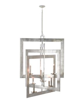 Middleton Grande Silver Chandelier by Currey and Company - view 3
