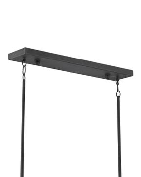 Basket Natural Oval Chandelier by Currey and Company - view 7