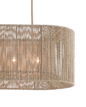 Mereworth Oval Chandelier by Currey and Company - view 2