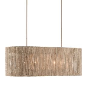 Mereworth Oval Chandelier by Currey and Company - view 4